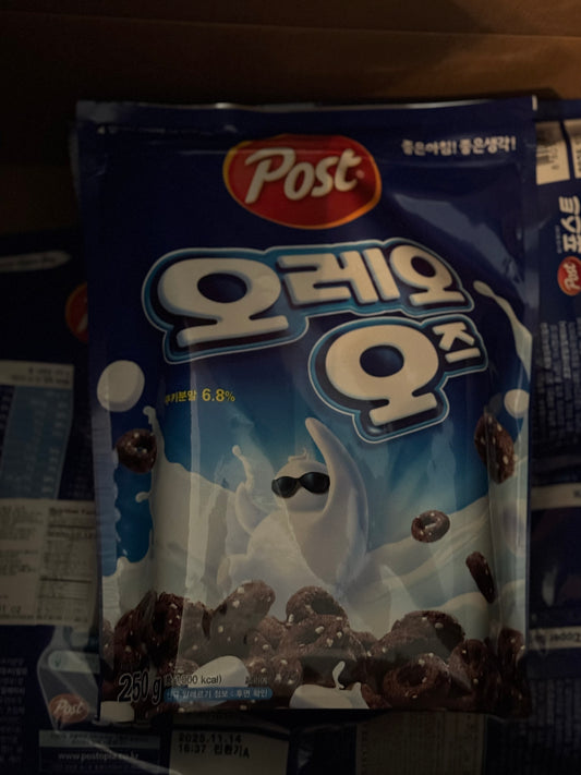 Korean Oreo O's Cereal ( 250 Grams )