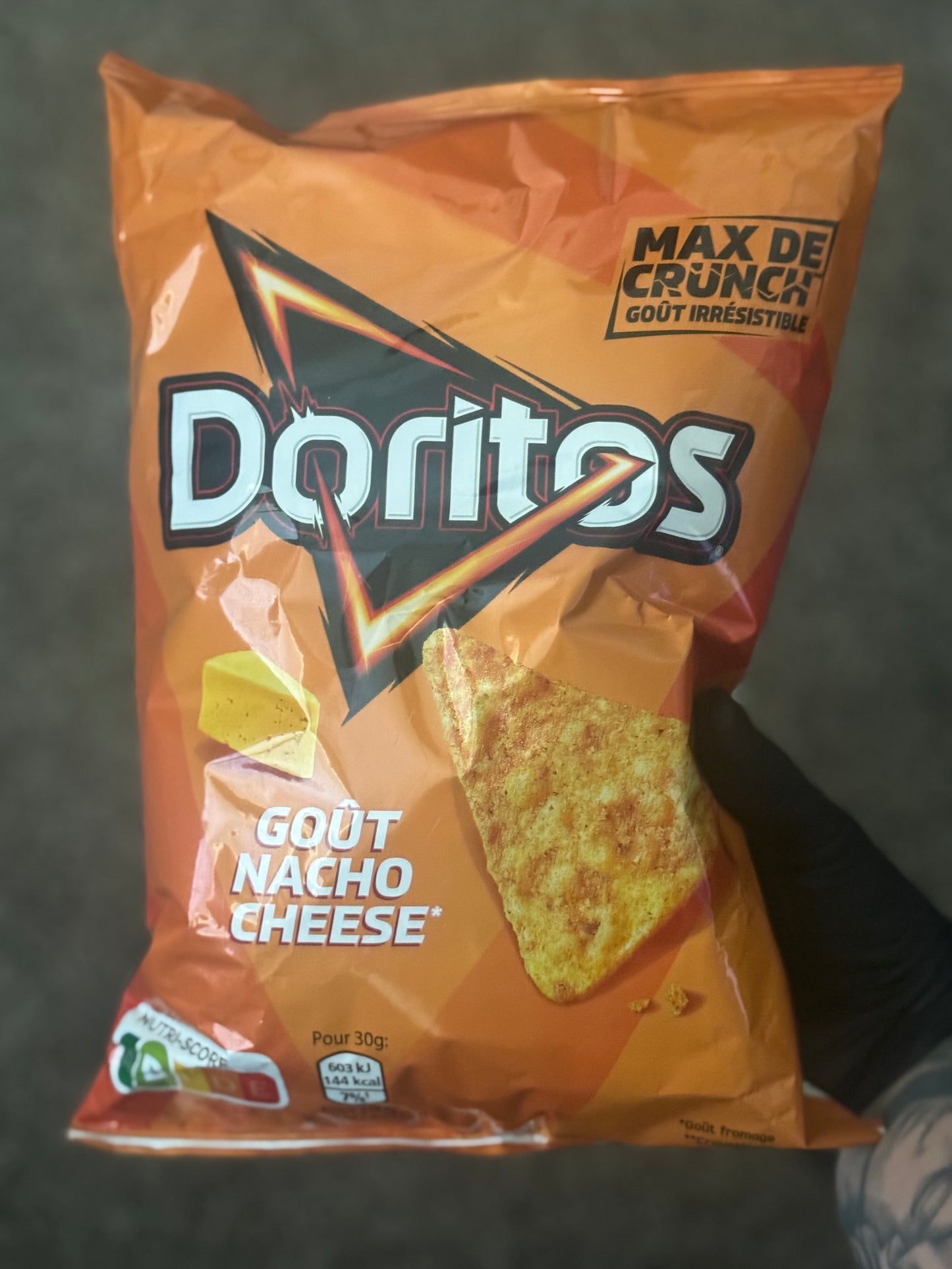 Doritos Nacho Cheese ( 160 gams ) France